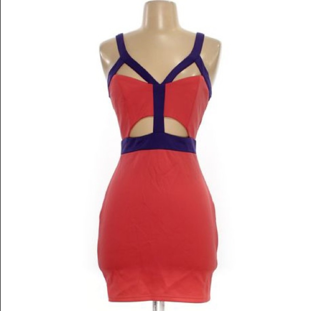 Lovey Dovey Pink and purple dress